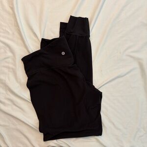 Lululemon Black align highrise jogger regular